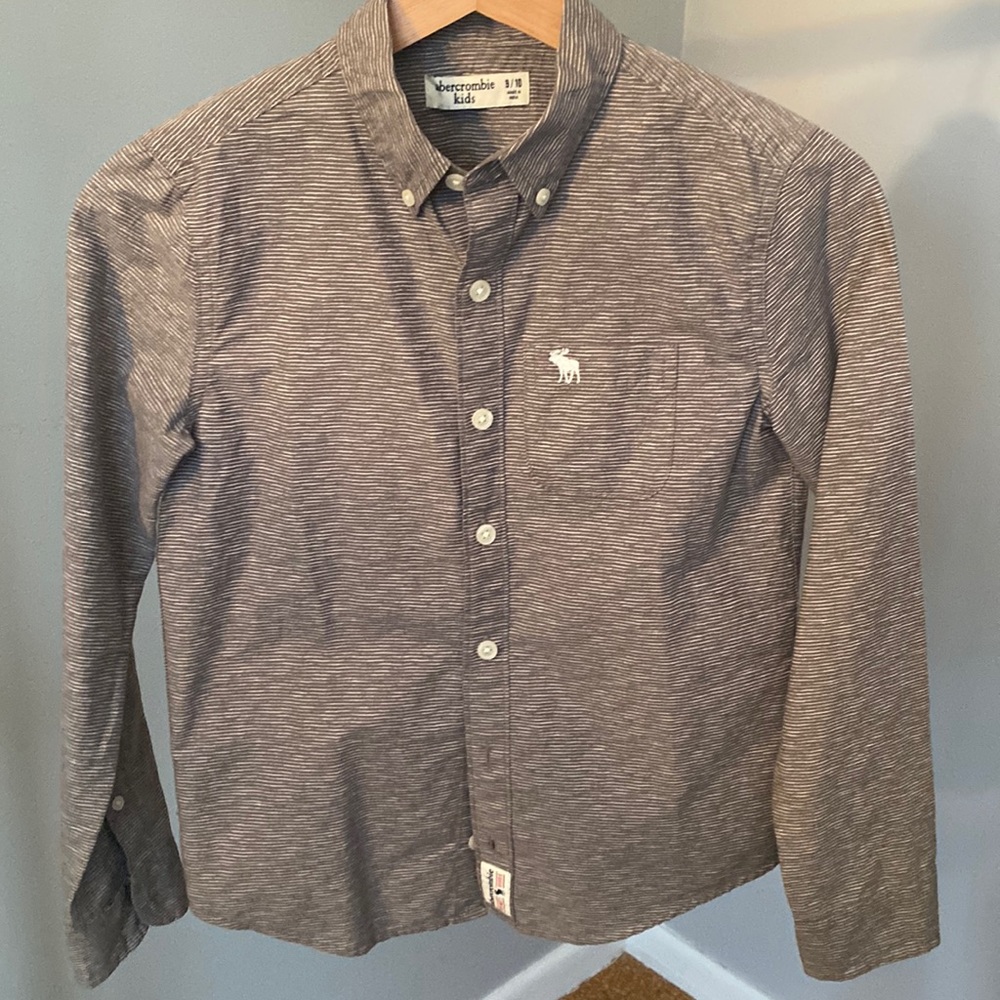 Abercrombie 9/10 long sleeve button down
